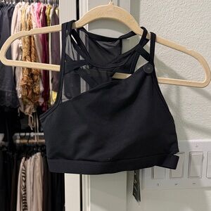 Black Sports Bra